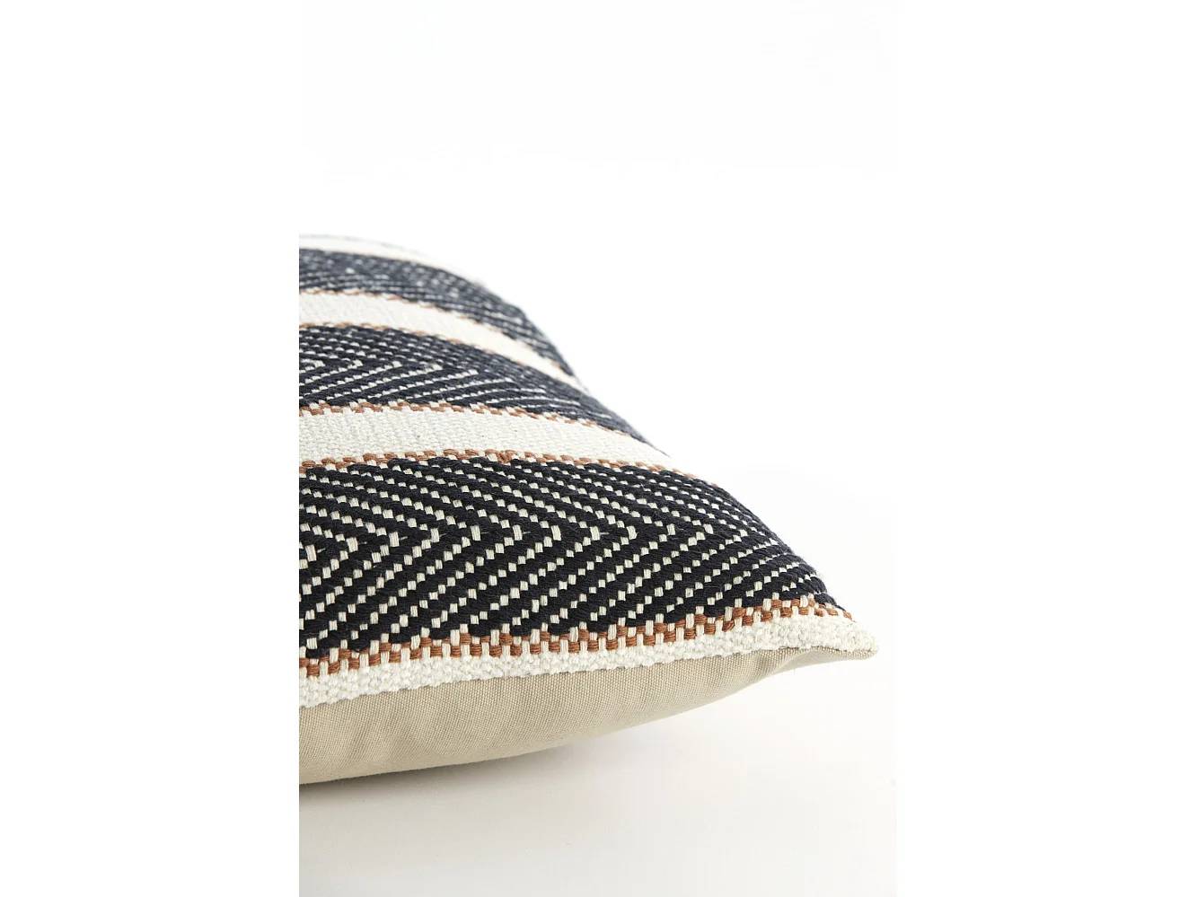 Coussin LOURA - 45x45cm - Blanc