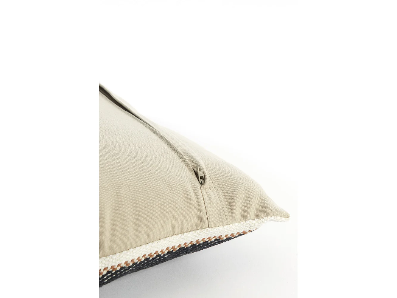 Coussin LOURA - 45x45cm - Blanc