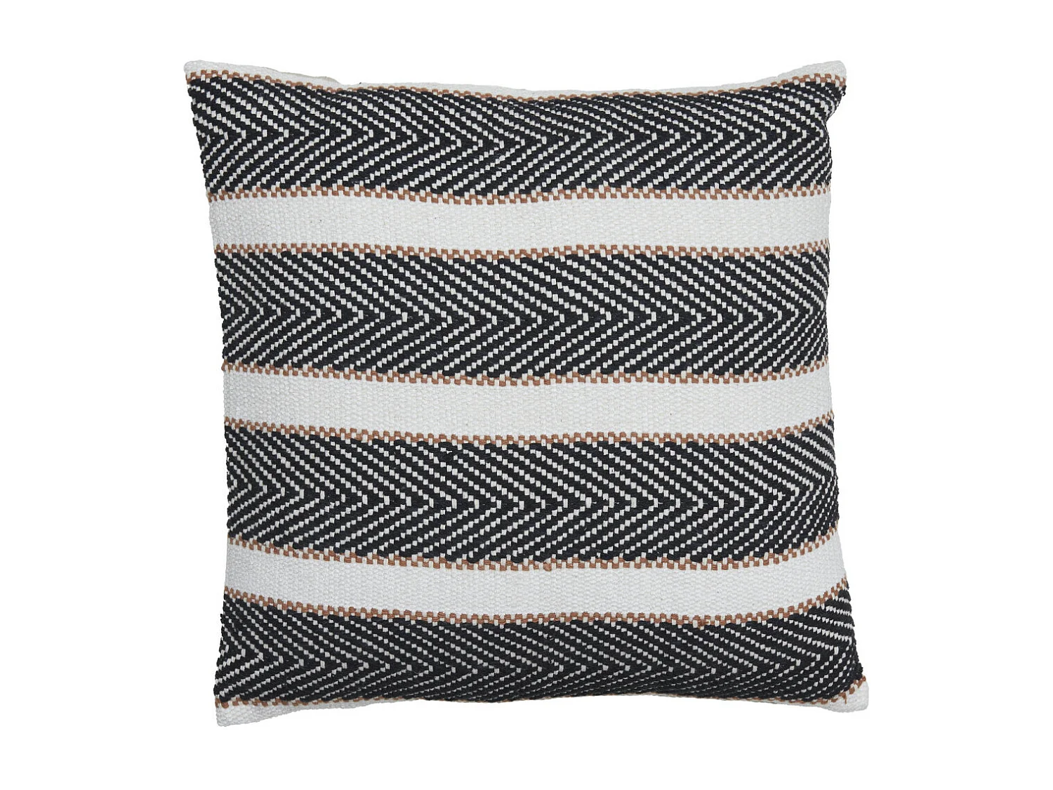 Coussin LOURA - 45x45cm - Blanc