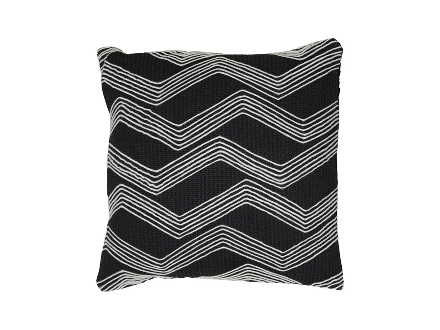 Coussin MACKEY - 45x45cm - Noir