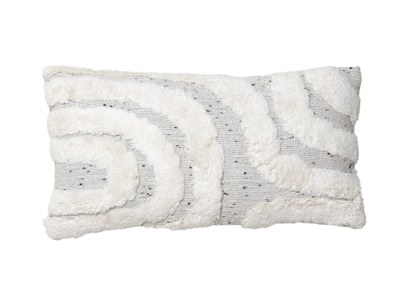 Coussin SAKALA - 60x30x10cm - Blanc