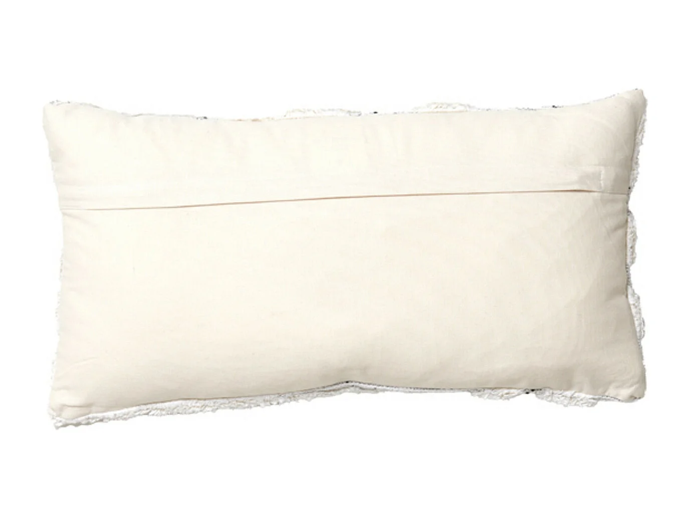 Coussin SAKALA - 60x30x10cm - Blanc
