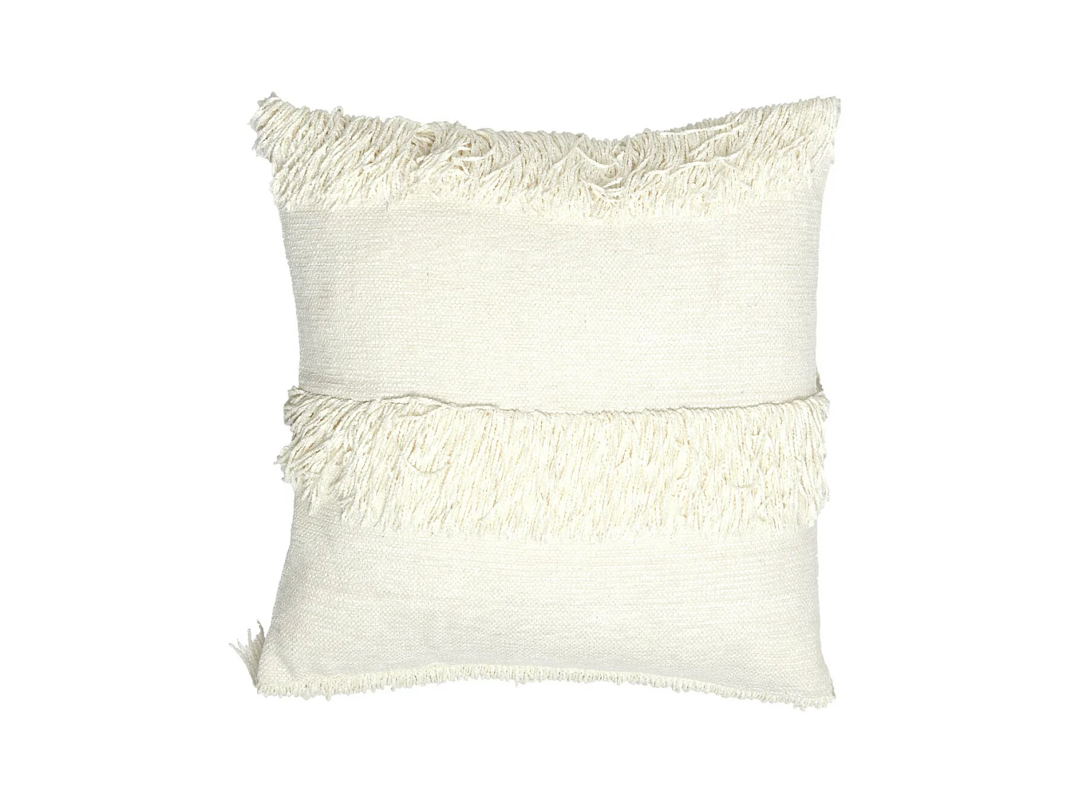 Coussin LUANI - 45x45cm - Blanc
