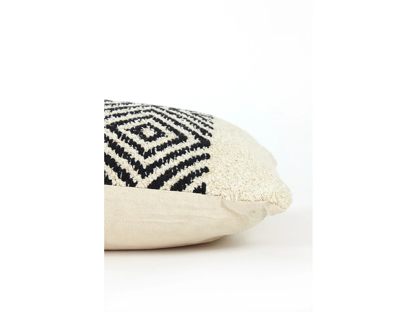 Coussin MATIANA - 60x30x10cm - Blanc