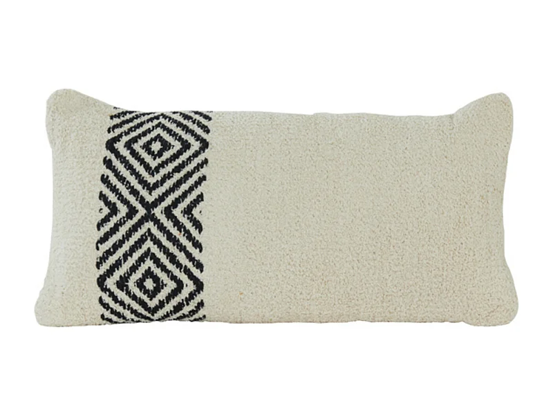 Kussen MATIANA - 60x30x10cm - Wit