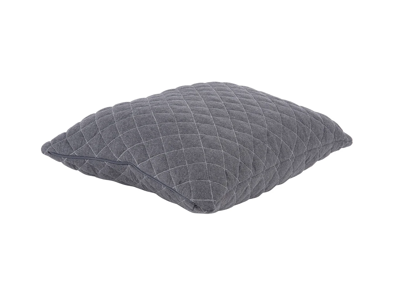 Dekokissen Diamonds Quilted - Dunkelgrau