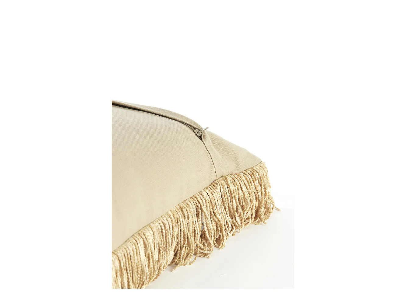 Coussin LUANI - 45x45x10cm - Blanc