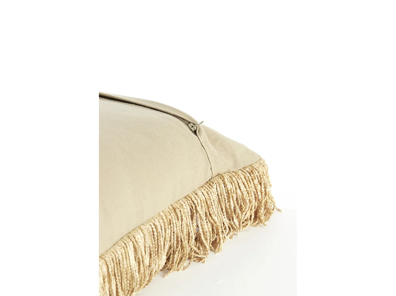 Coussin LUANI - 45x45x10cm - Blanc