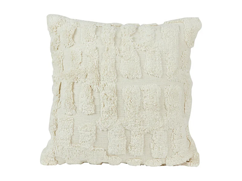 Coussin SARMI - 45x45cm - Blanc