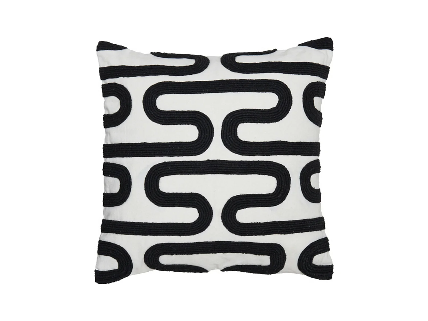 Coussin OSHAWA - 45x45cm - Noir