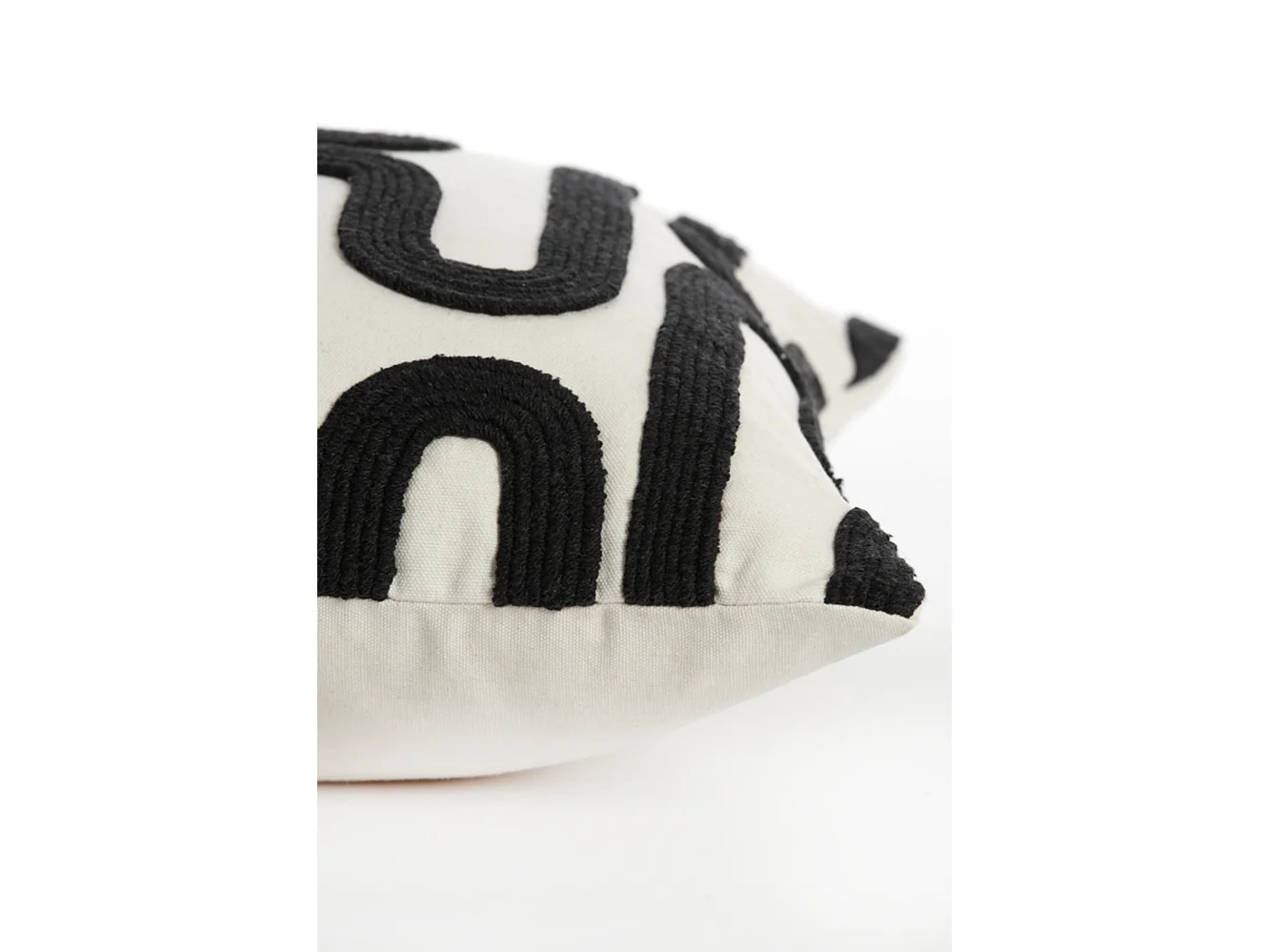 Coussin OSHAWA - 45x45cm - Noir