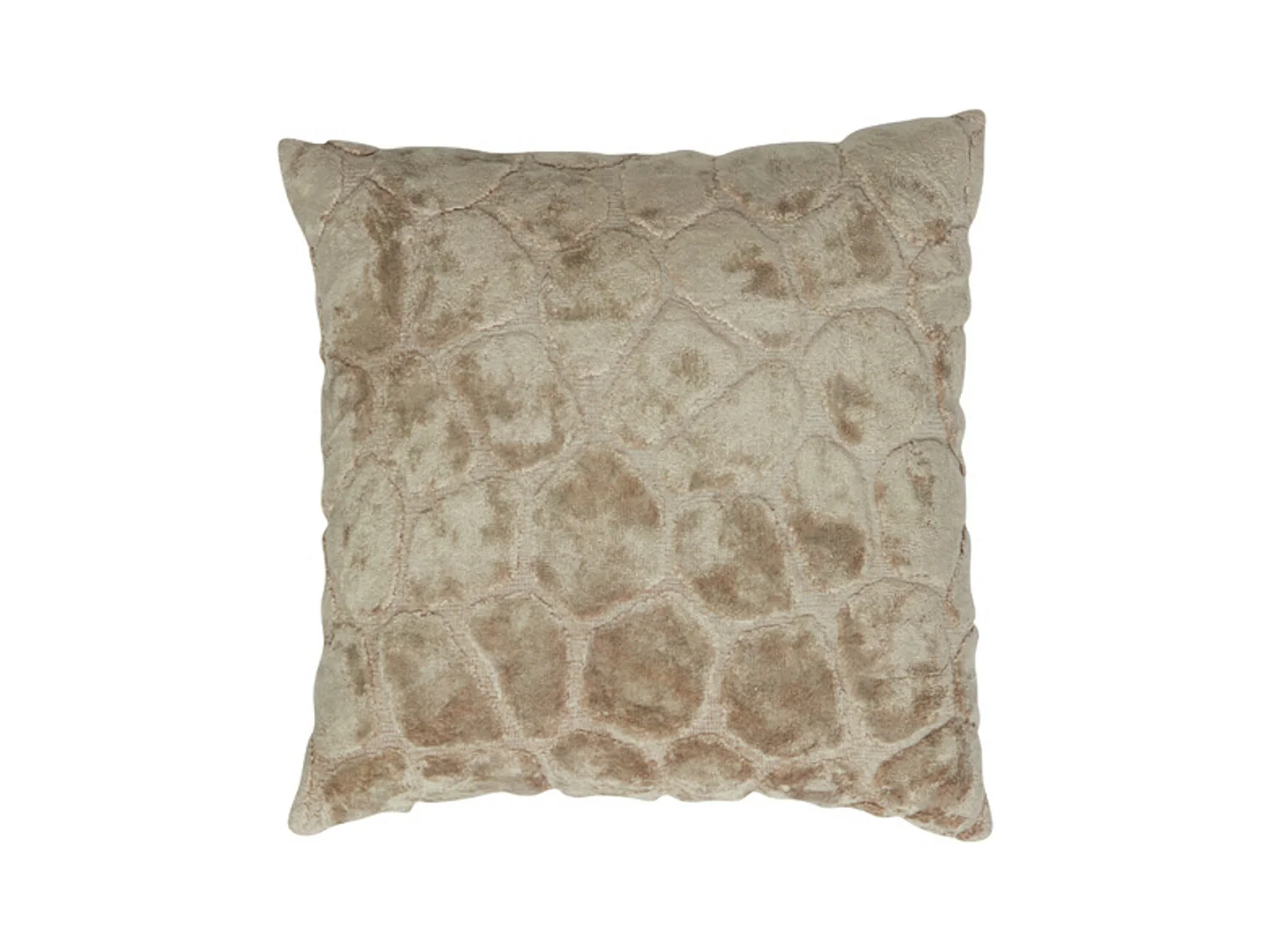 Coussin ZIRAFI - 45x45cm - Marron