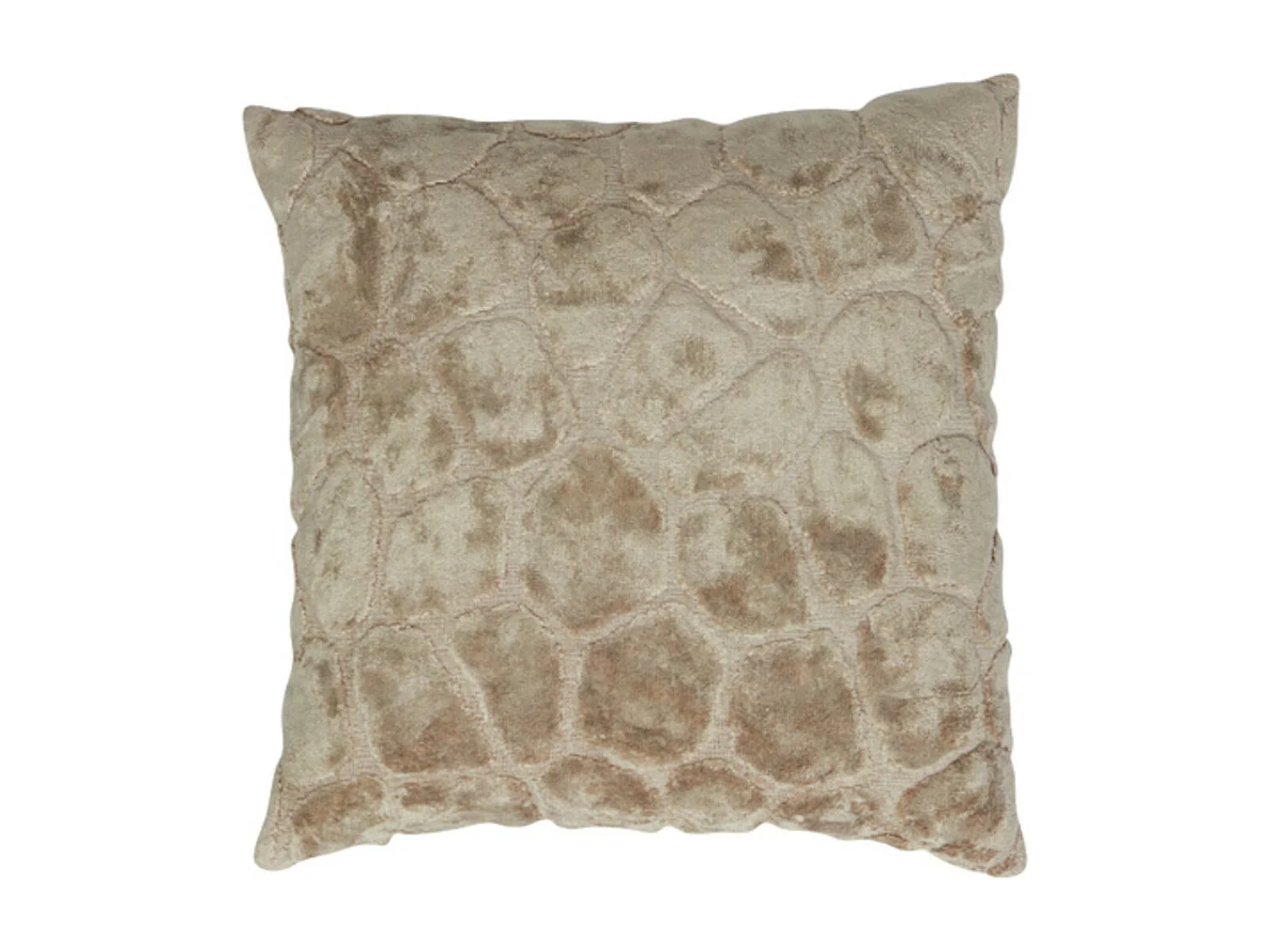 Coussin ZIRAFI - 45x45cm - Marron