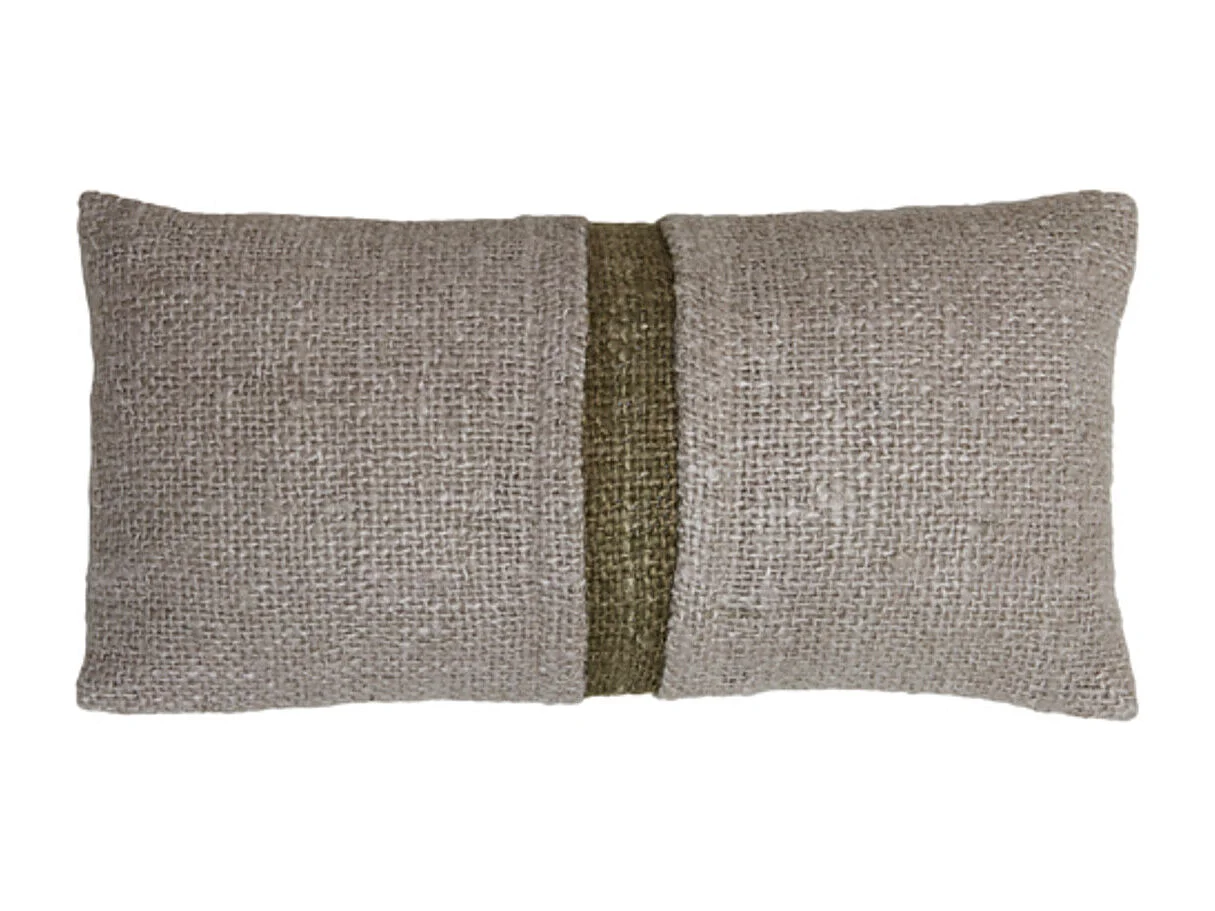 Kussen LEVIS - 60x30x10cm - Bruin