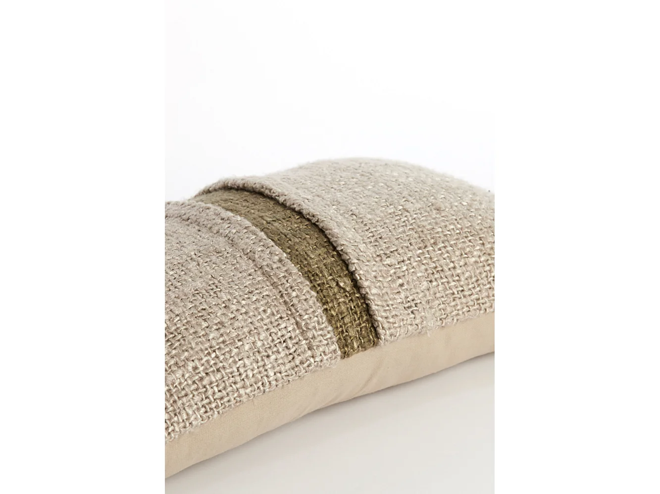 Kussen LEVIS - 60x30x10cm - Bruin