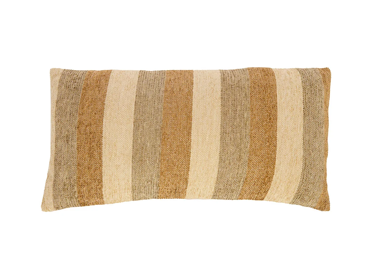 Coussin décoratif MINCA - 60x30x10cm - Marron