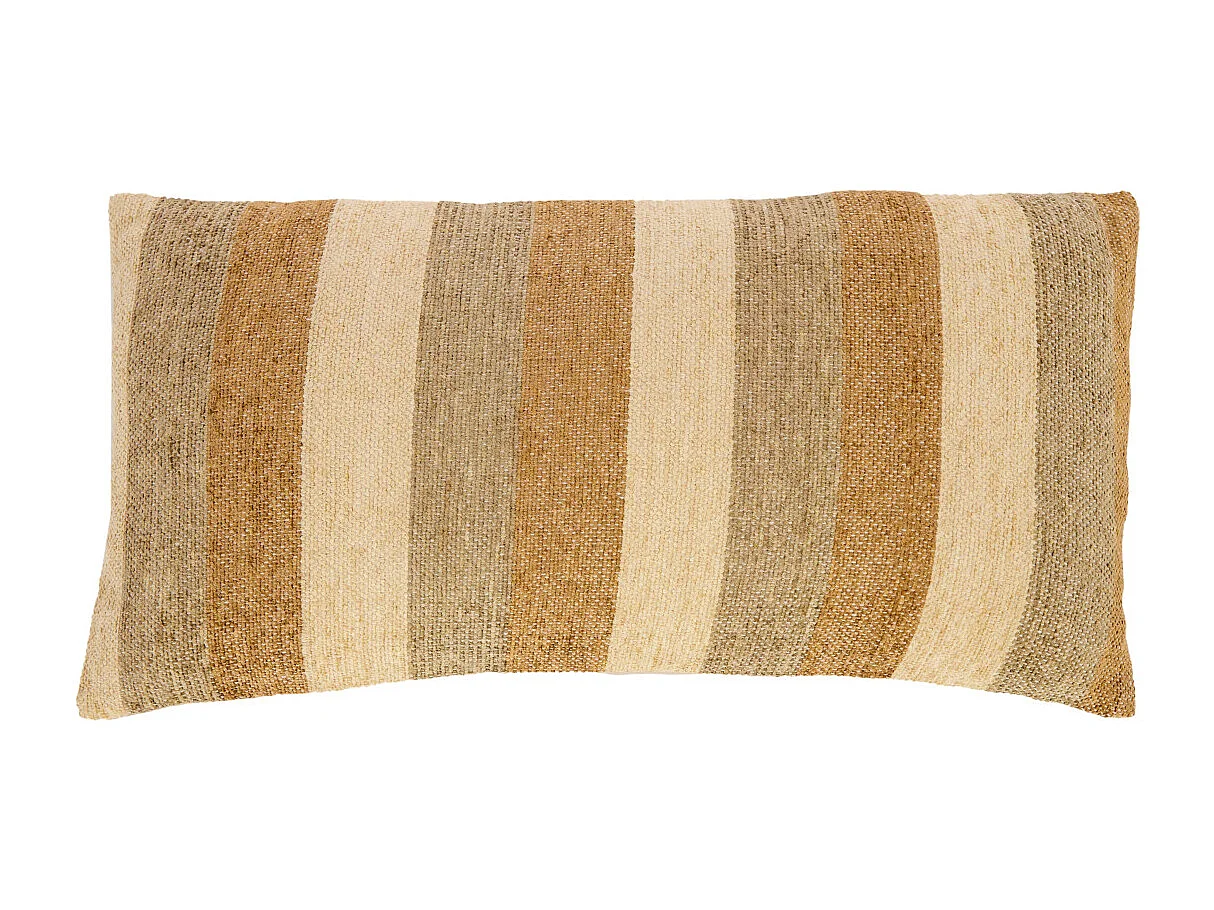 Coussin décoratif MINCA - 60x30x10cm - Marron