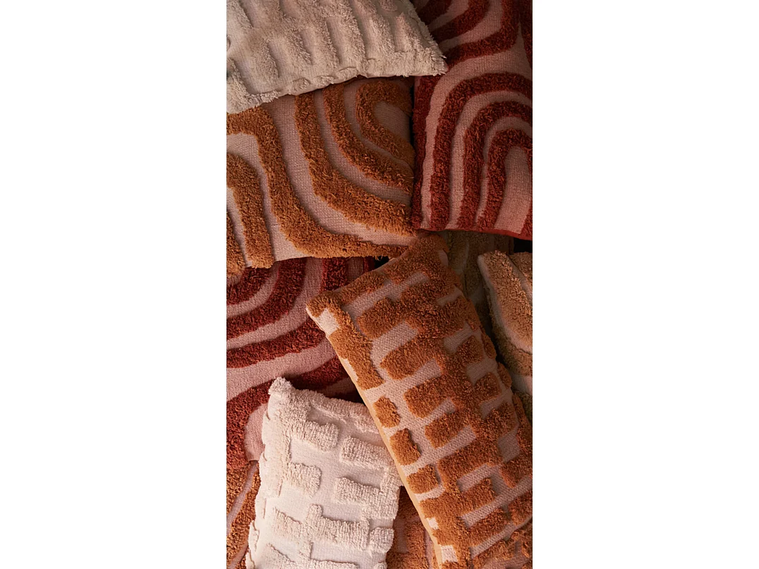 Coussin SAKALA - 45x45cm - Marron