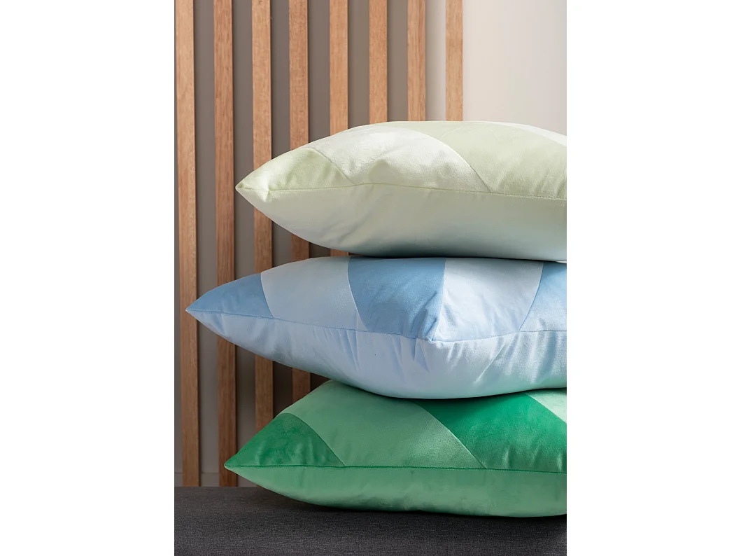 Coussin décoratif Tono Square - Bleu doux