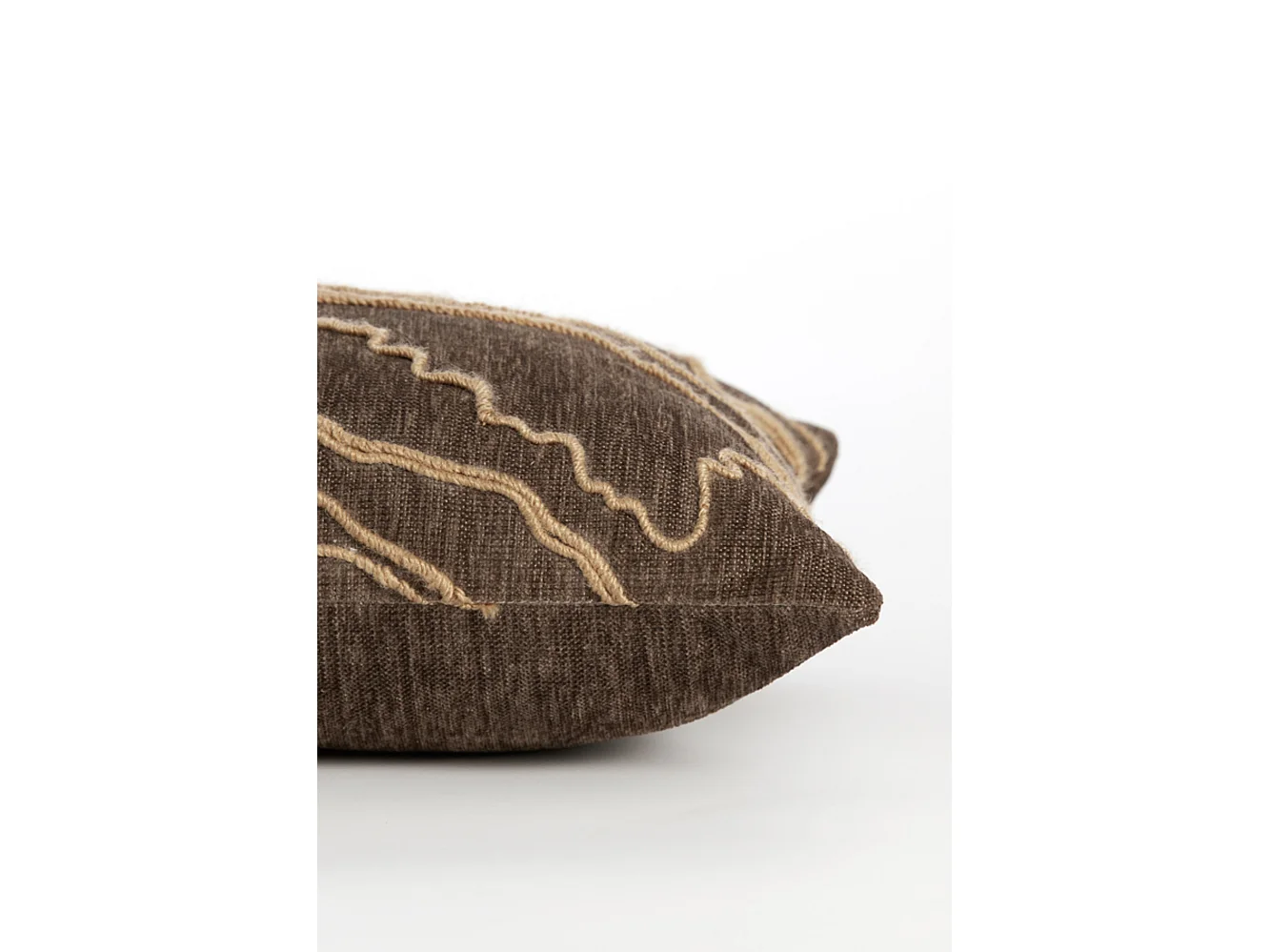 Coussin CASTRO - 60x30x10cm - Marron