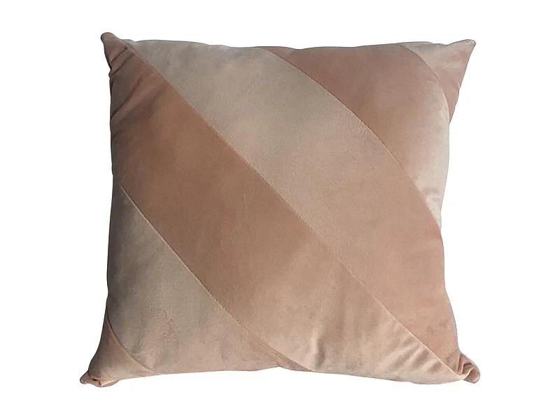 Coussin carré Tono - Pêche orange