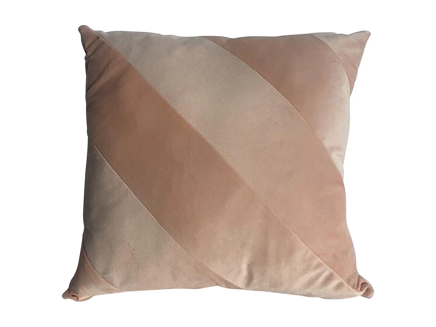 Coussin carré Tono - Pêche orange