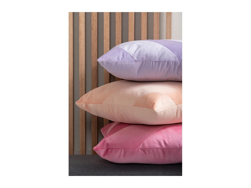 Coussin décoratif Tono Square - Rose vif