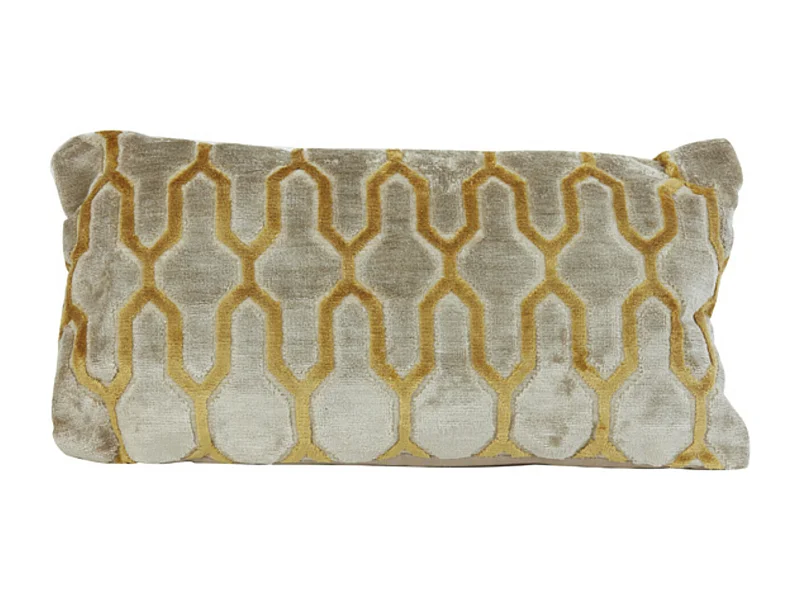 Kissen JEMBANA - 60x30x10cm - Gelb