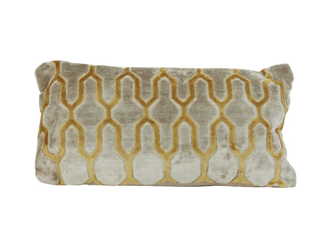 Coussin JEMBANA - 60x30x10cm - Jaune