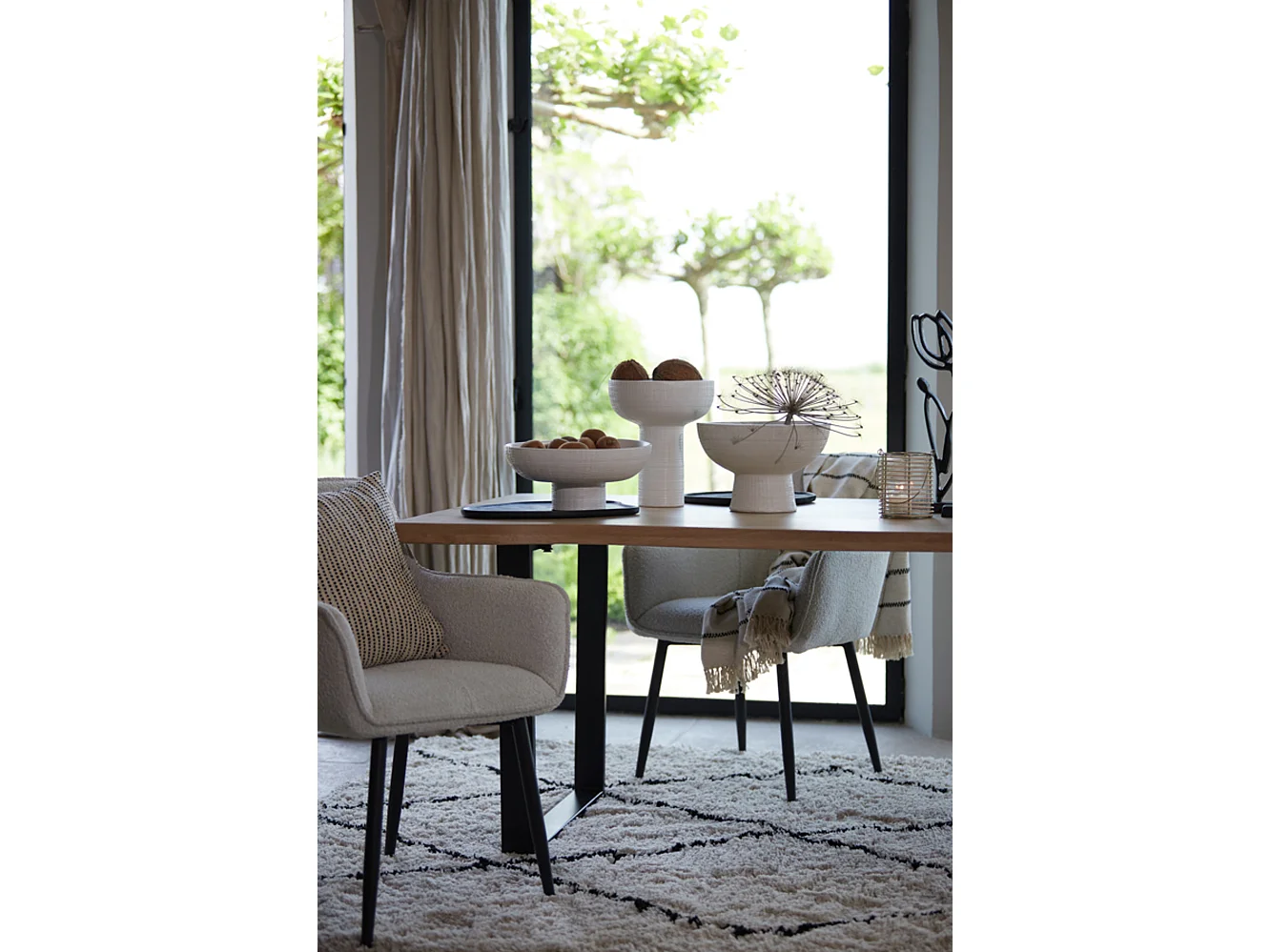 Coussin BARAKI - 45x45cm - Marron