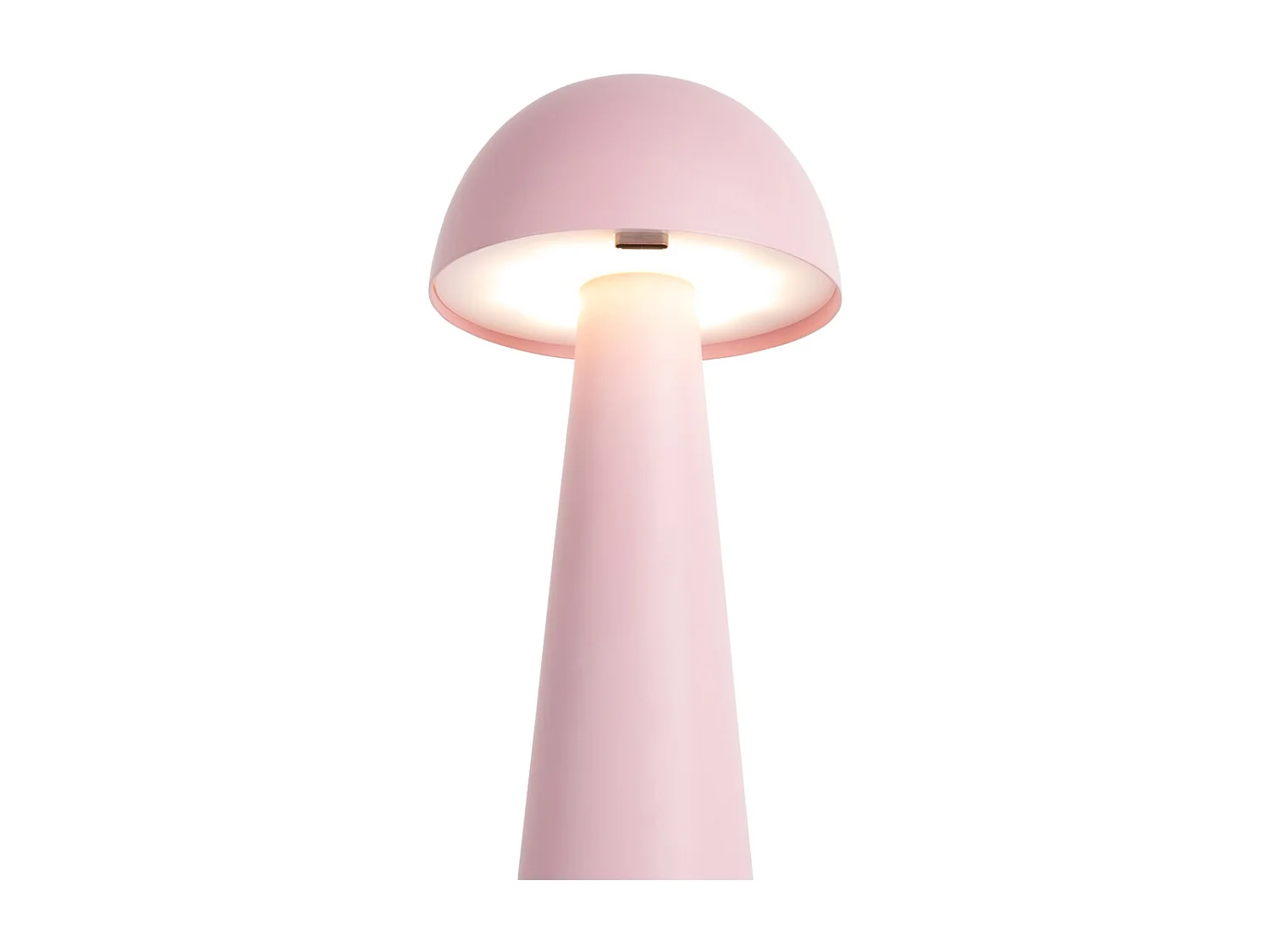 Lampe de table Mini LED Dome - Rose pâle