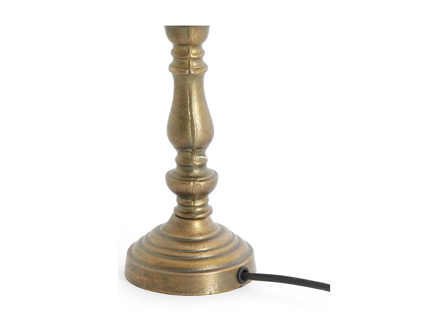 Pied de lampe HELGA - Ø10x29cm - Bronze