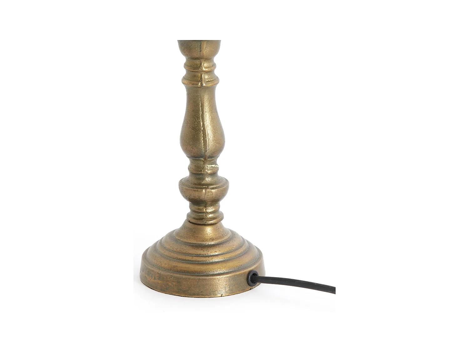 Pied de lampe HELGA - Ø10x29cm - Bronze