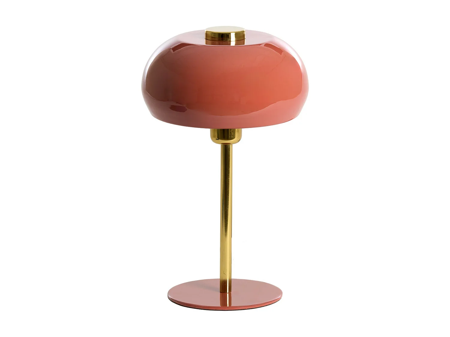 Lampe de table SURIN - Ø22x34cm - Rouge