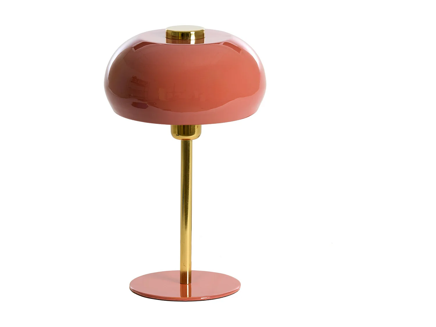 Lampe de table SURIN - Ø22x34cm - Rouge