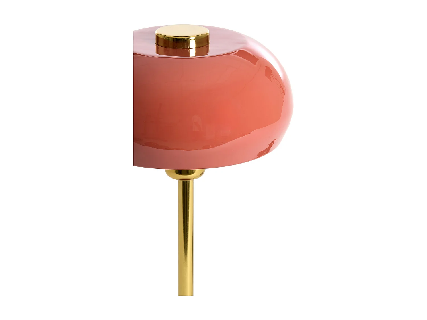 Lampe de table SURIN - Ø22x34cm - Rouge