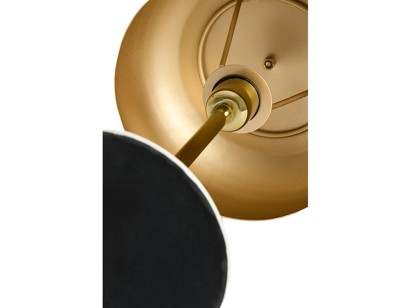 Lampe de table SURIN - Ø22x34cm - Rouge