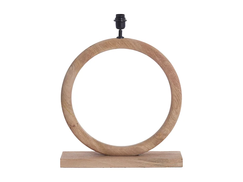 Pied de lampe NUBIA - 51x13x54cm - Marron