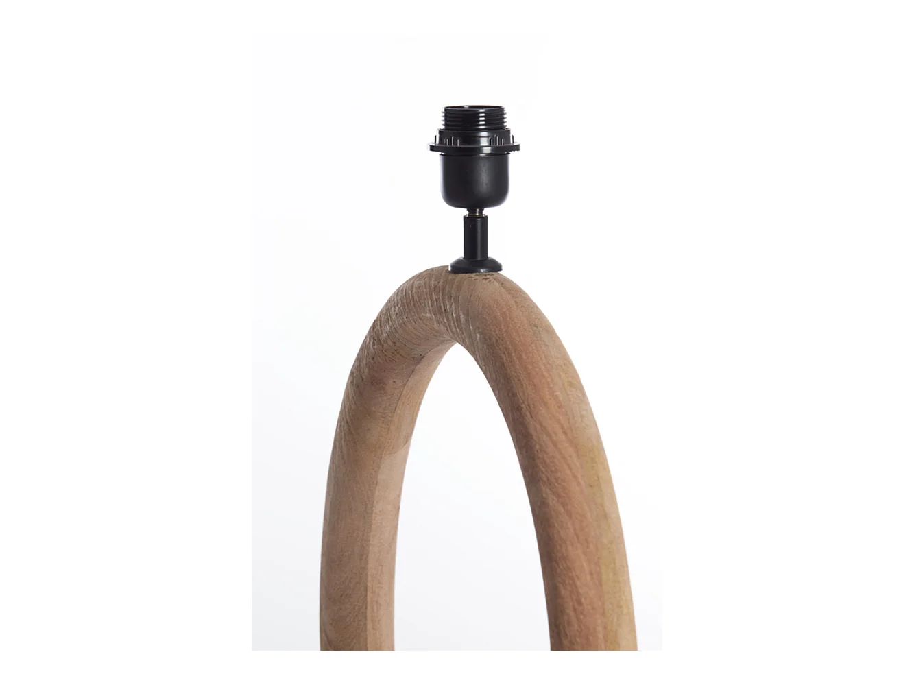 Pied de lampe NUBIA - 51x13x54cm - Marron