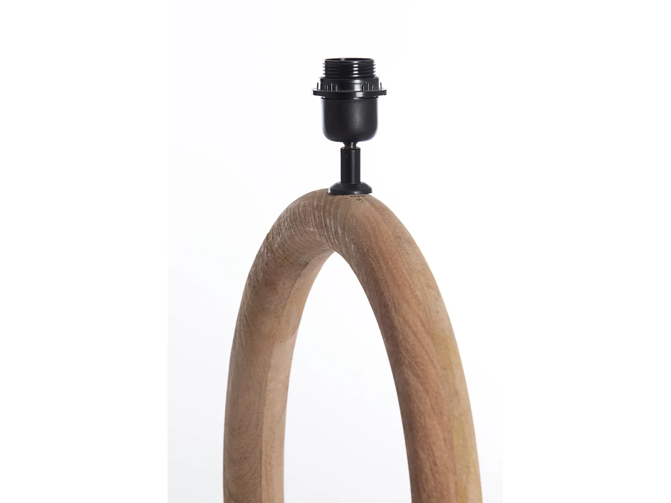 Pied de lampe NUBIA - 51x13x54cm - Marron