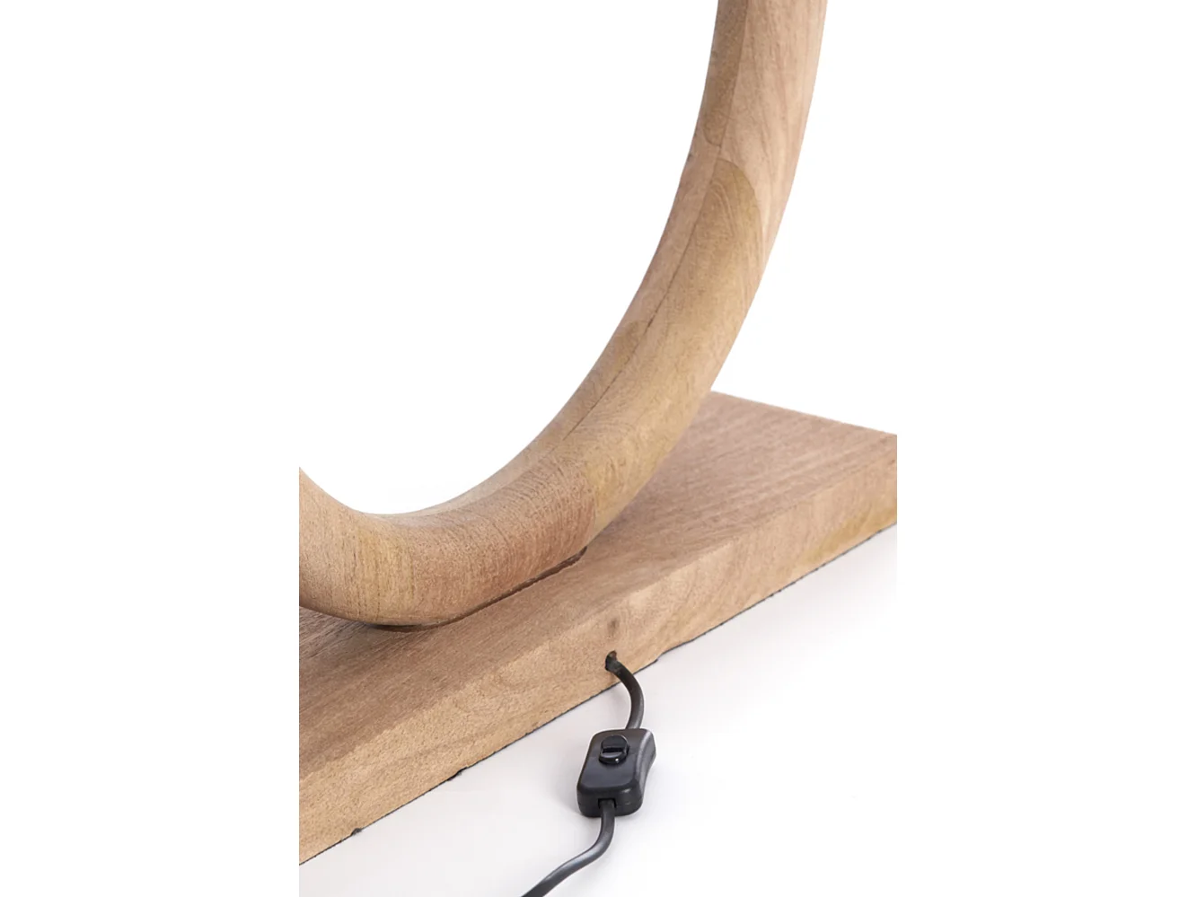 Pied de lampe NUBIA - 51x13x54cm - Marron