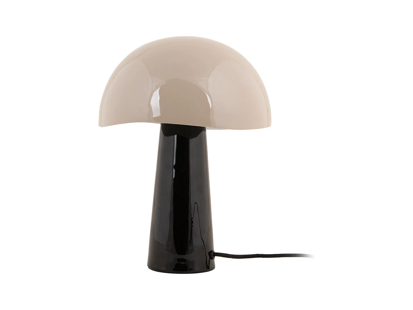 Lampe de table Grato - Noir et gris chaud