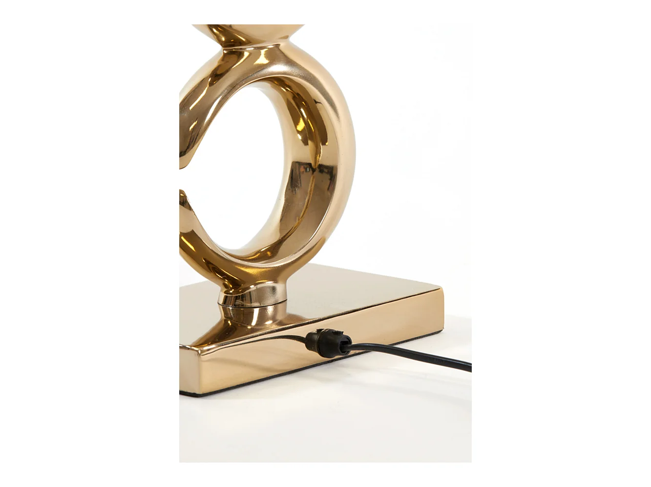 Pied de lampe MOON - 23x13x65cm - Doré