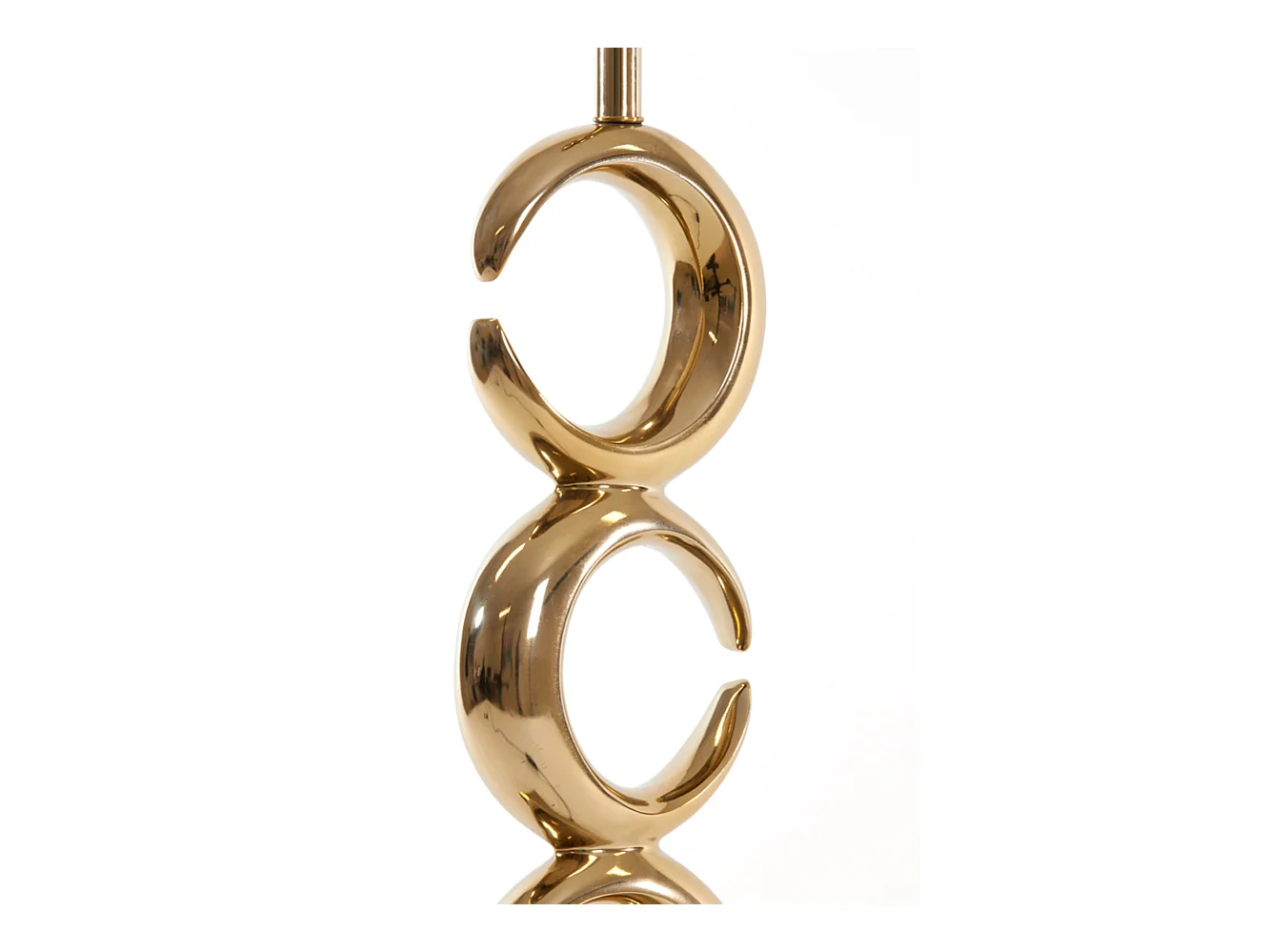 Pied de lampe MOON - 23x13x65cm - Doré