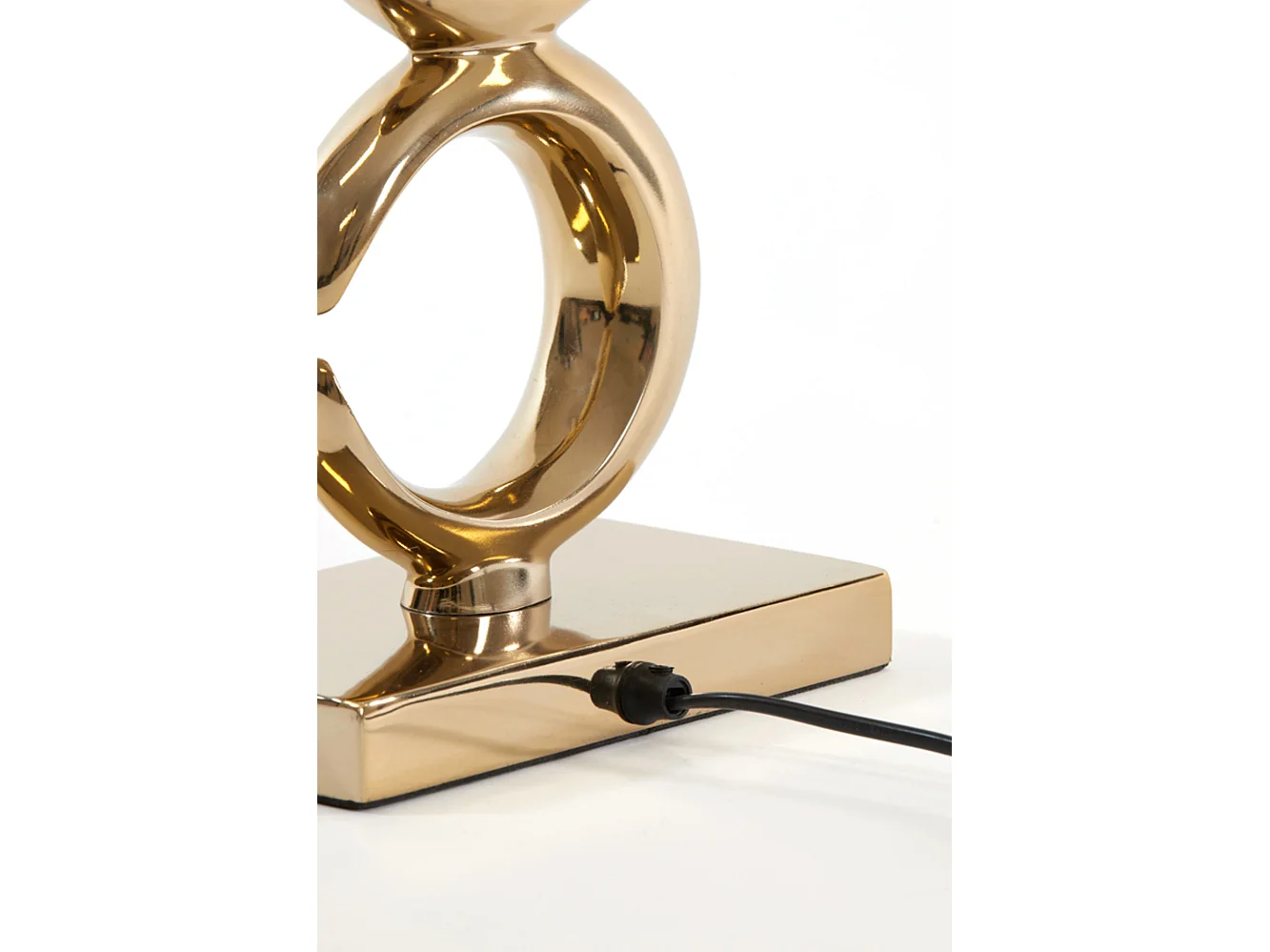 Pied de lampe MOON - 23x13x65cm - Doré