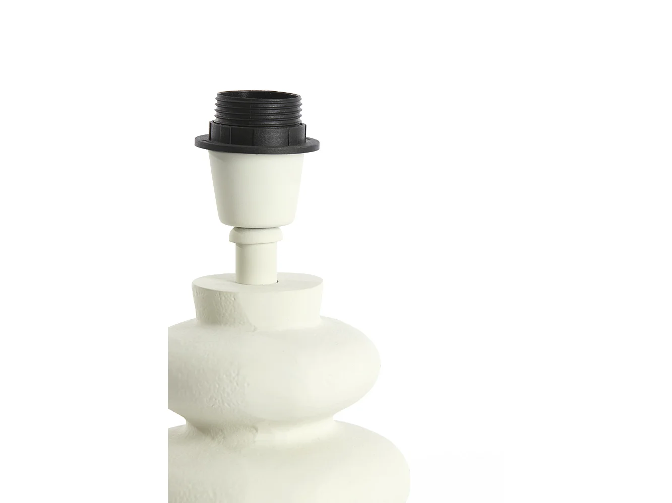 Pied de lampe OLONA - Ø13x20cm - Blanc