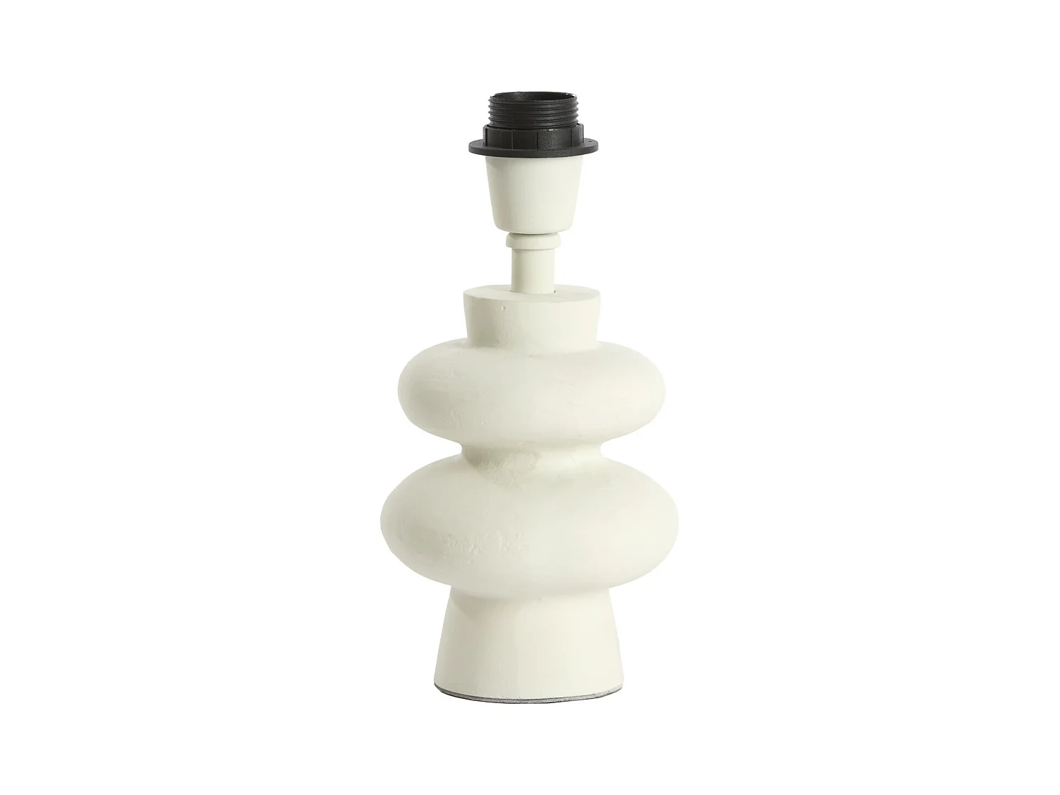 Pied de lampe OLONA - Ø13x20cm - Blanc