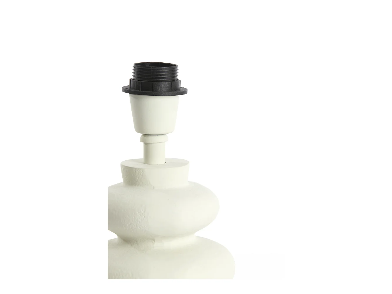 Pied de lampe OLONA - Ø13x20cm - Blanc