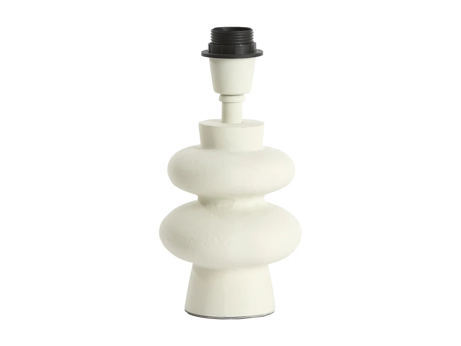 Pied de lampe OLONA - Ø13x20cm - Blanc