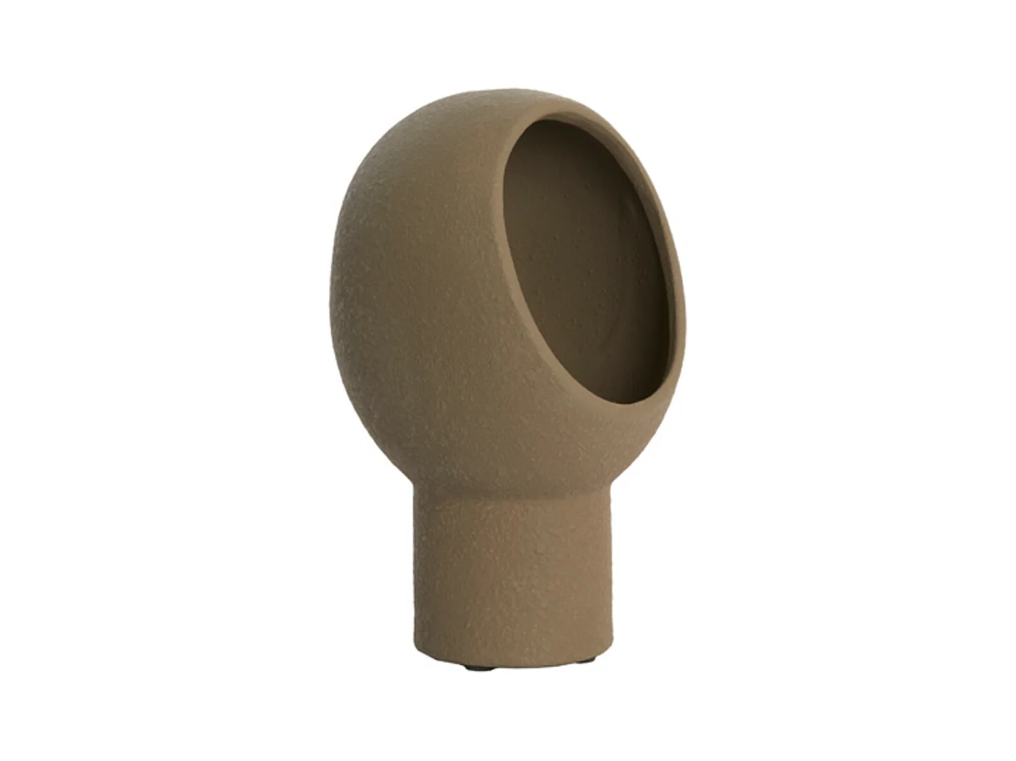 Lampe de table MONK - 18,5x17x30cm - Marron